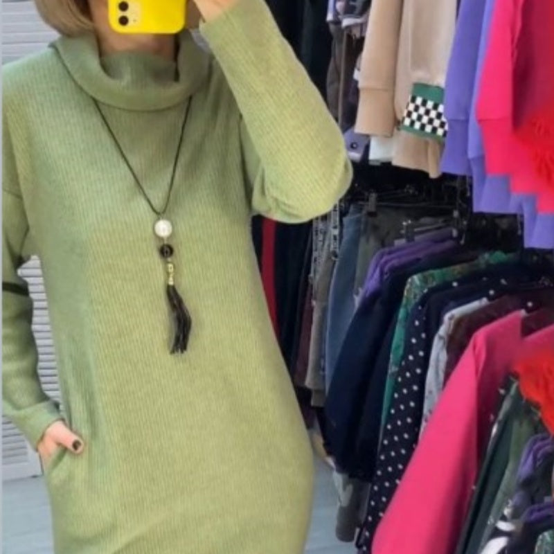 Lexi | Damenkleid, klassisch & langärmelig