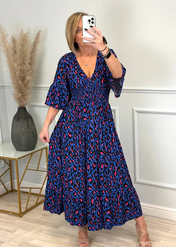 Avery™ | Leichtes Rüschenkleid im Vintage-Look