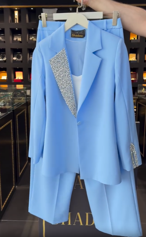 Sydney | Klassischer Hosenanzug für Damen, modern & edel