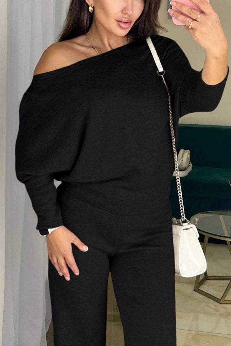 Kaia™ | Stylischer Jumpsuit für Damen mit Rundhals-Design