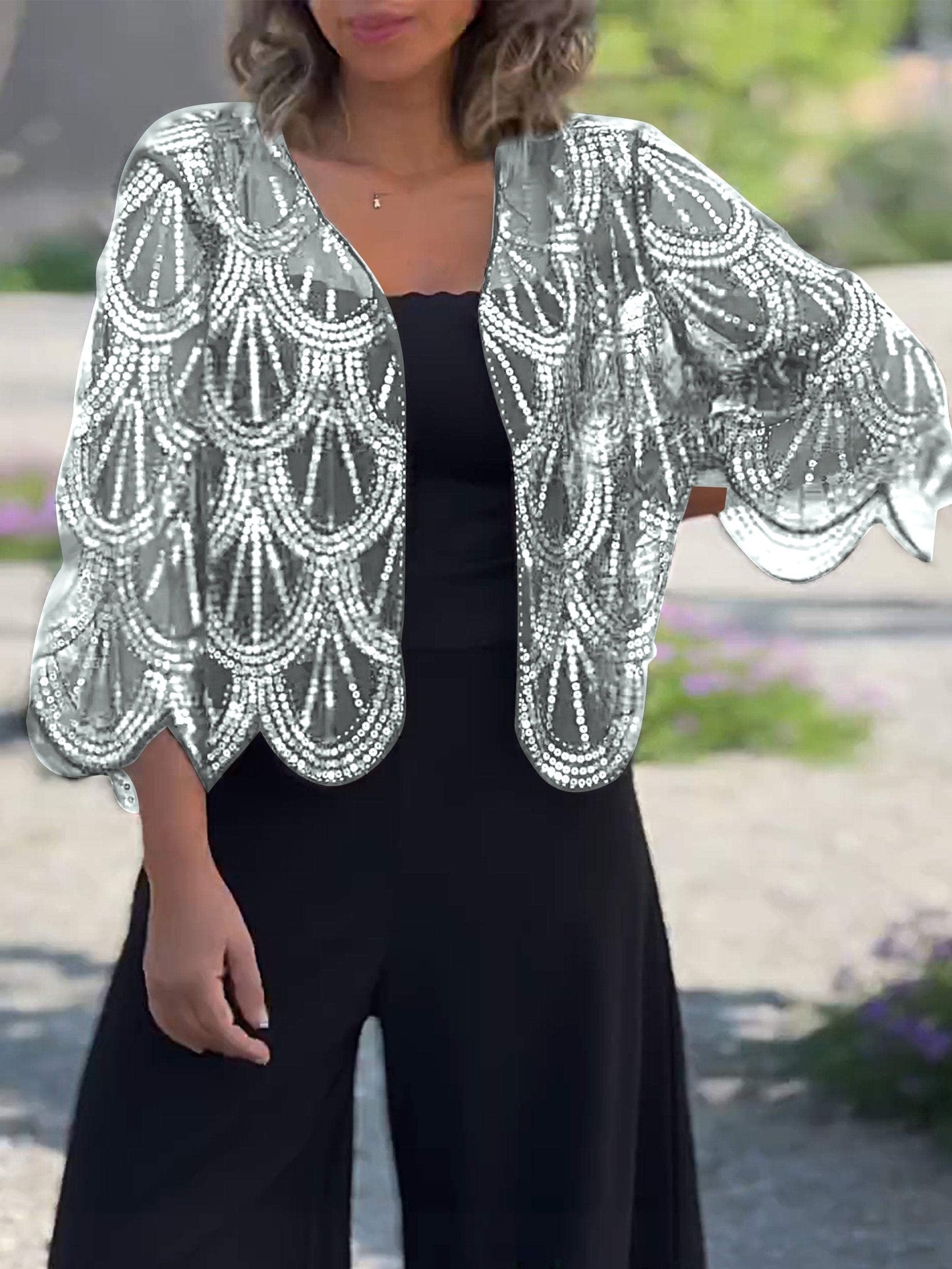 Mimosa | Sparkle-Chic Cardigan
