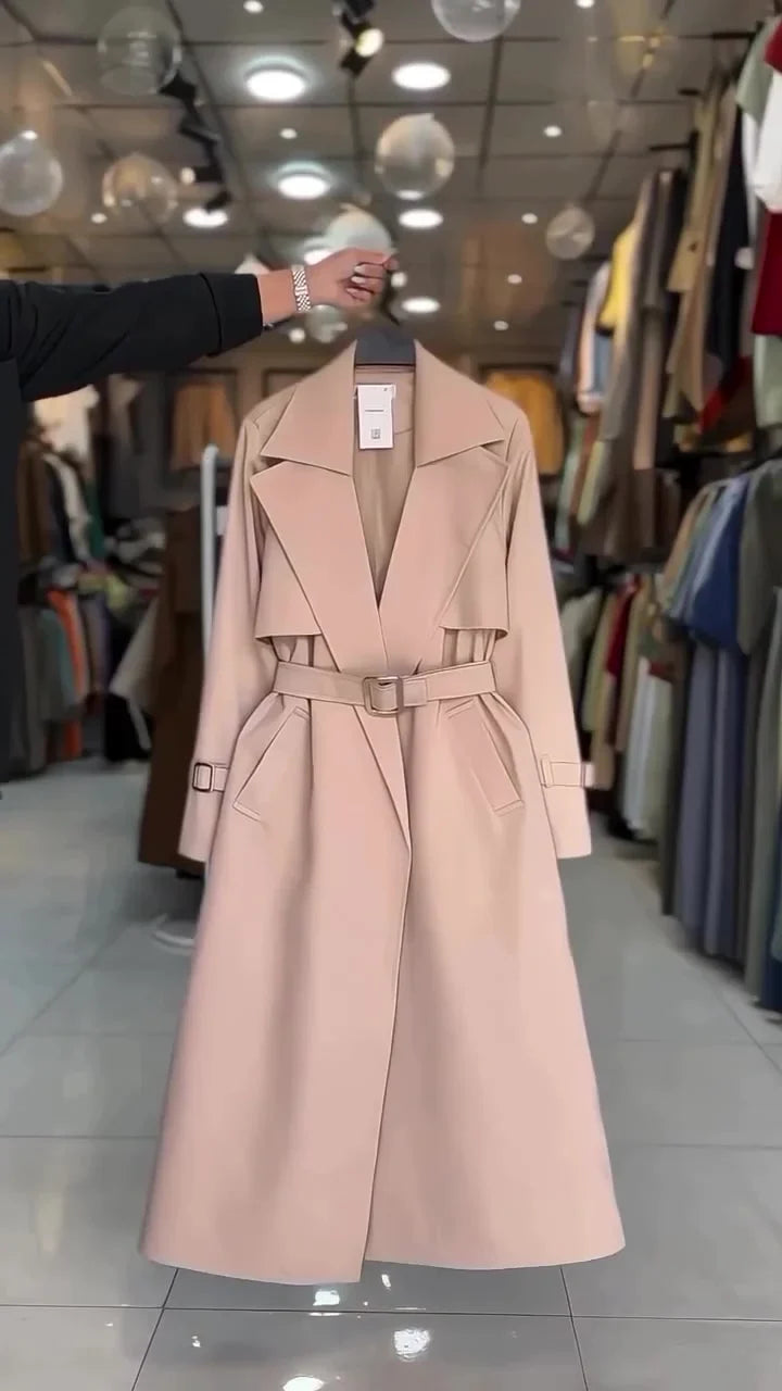 Clarys | Langer Trenchcoat für Damen