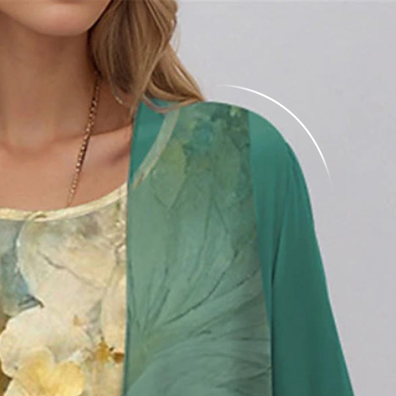 Dhara | Chic & bequem – Blusen- und Kleid-Ensemble