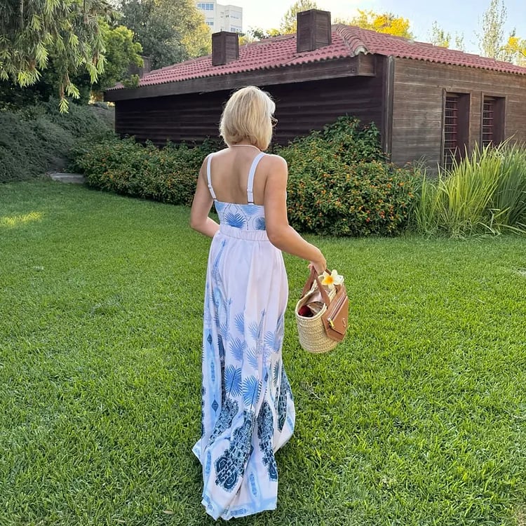 Tessa | Ethno-Print Badeanzug im modernen Design