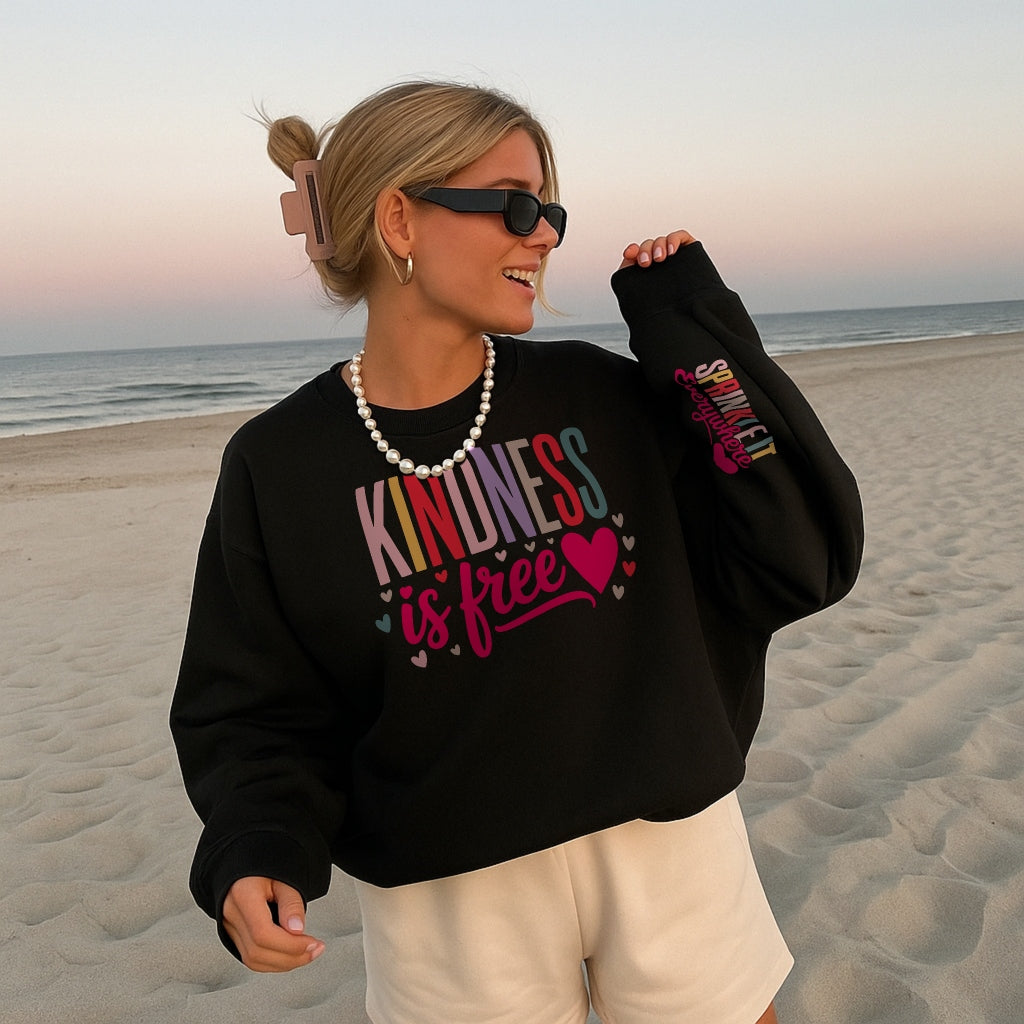 Livianna | Pullover Freundlichkeit ist kostenlos