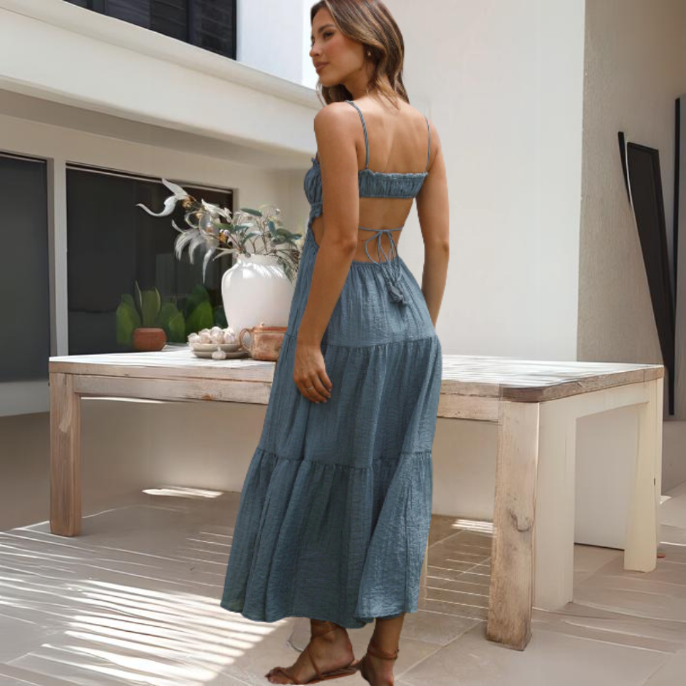 Leilani | Zeitloses Sommerkleid mit elegantem Design