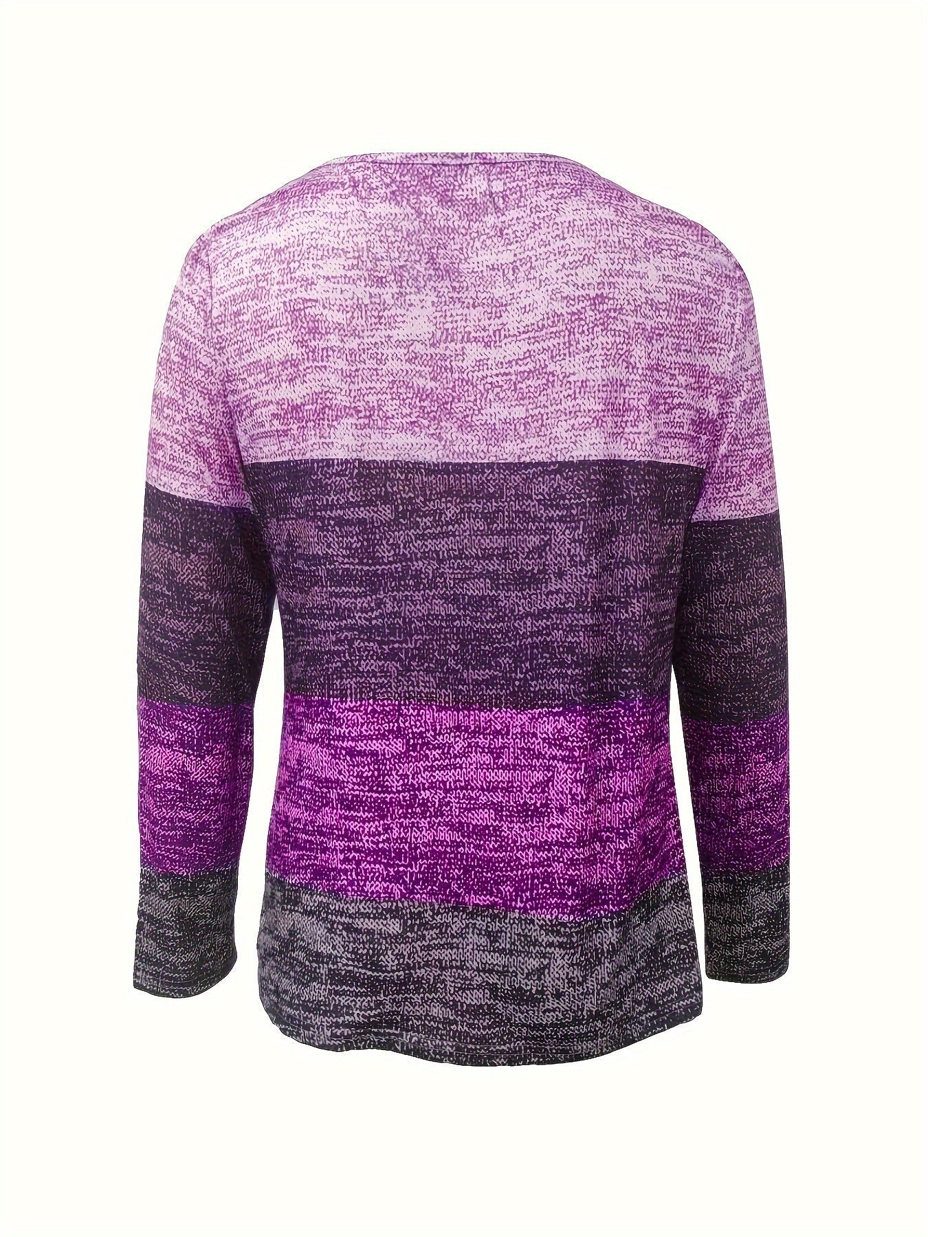 Jacquilen | Elegantes T-Shirt mit Stehkragen