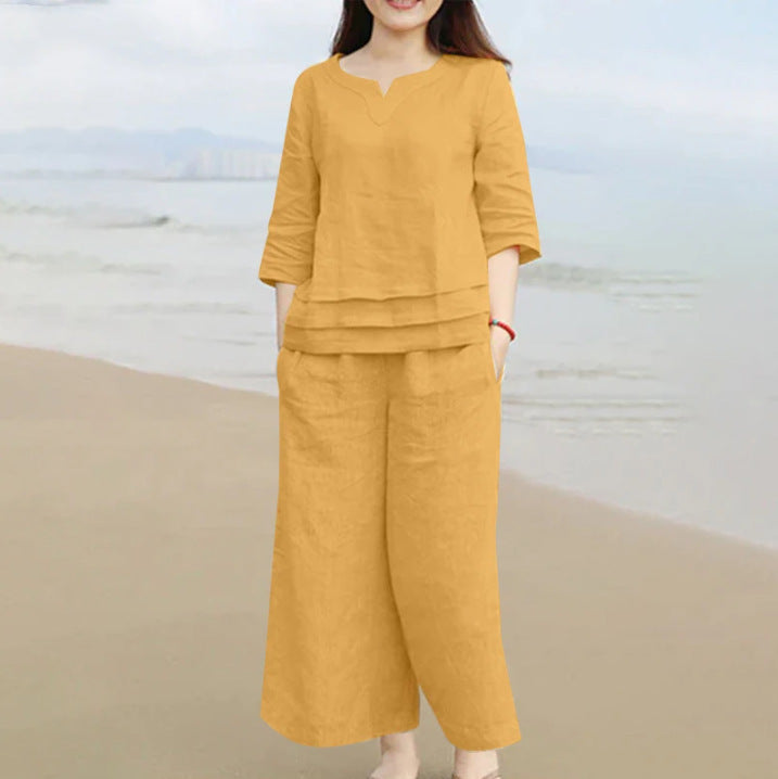 Sage | Elegantes Zweiteiliges Set in gedeckten Farben