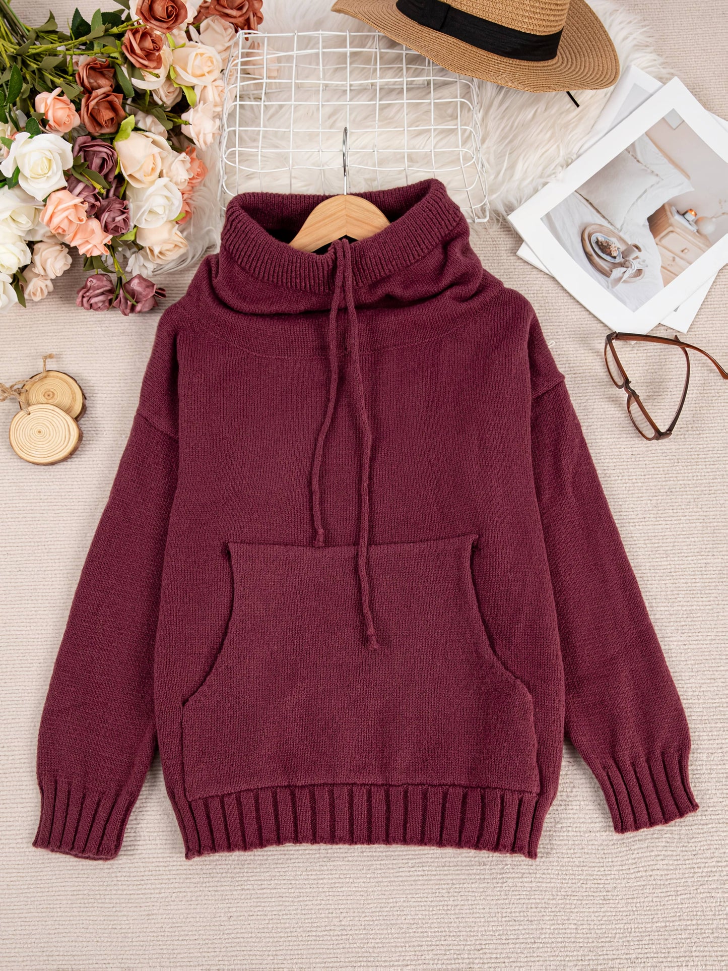 Kaliyah | Pullover für Damen, praktisch mit Tasche & modern