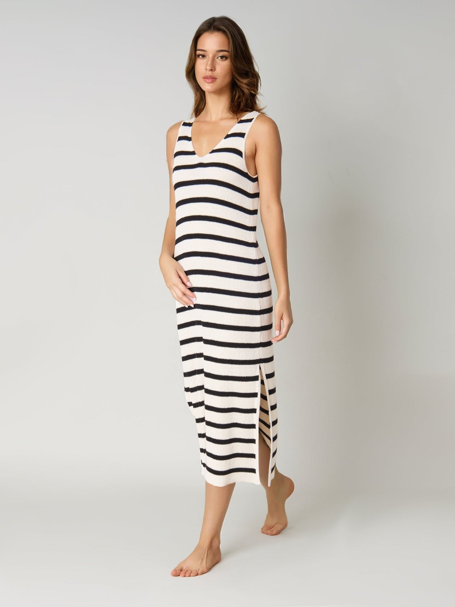 Aurora | feminines gestricktes Kleid für besondere Anlässe