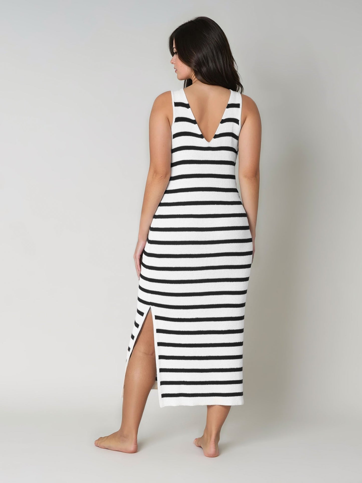 Aurora | feminines gestricktes Kleid für besondere Anlässe