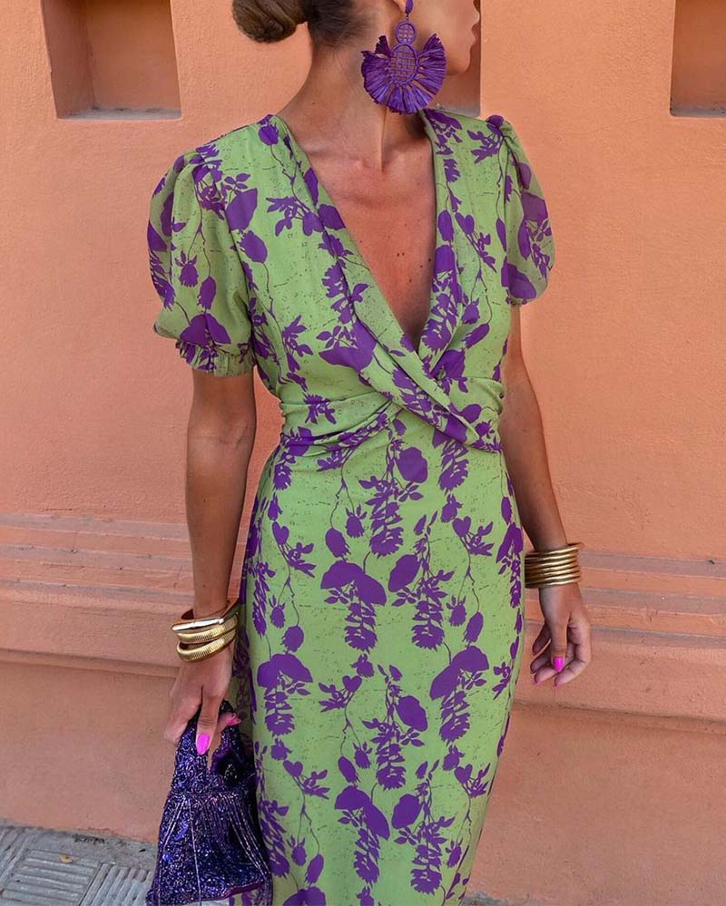 Celestine | Schickes Midikleid für elegante Auftritte