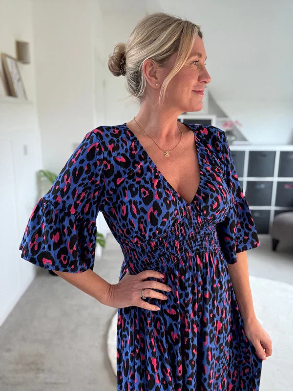 Avery™ | Leichtes Rüschenkleid im Vintage-Look