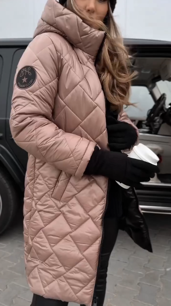 Labicea | Modische gesteppte Damenjacke mit Kapuze