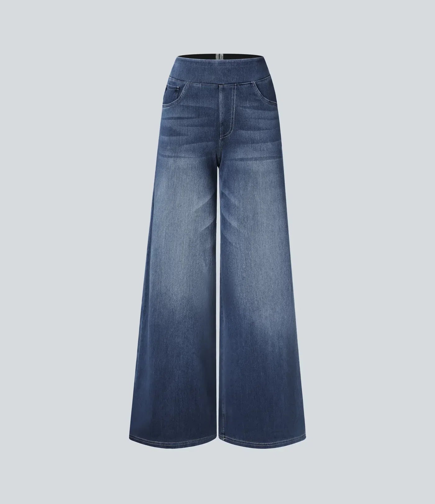 Pepa | Elastische Jeans mit hoher Taille