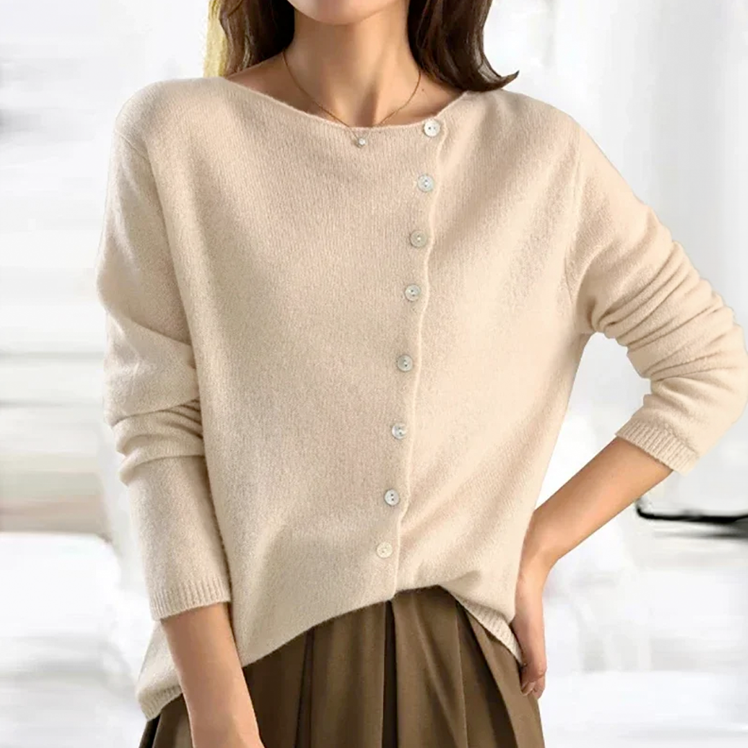 Vivi | Modischer Knopf-Cardigan