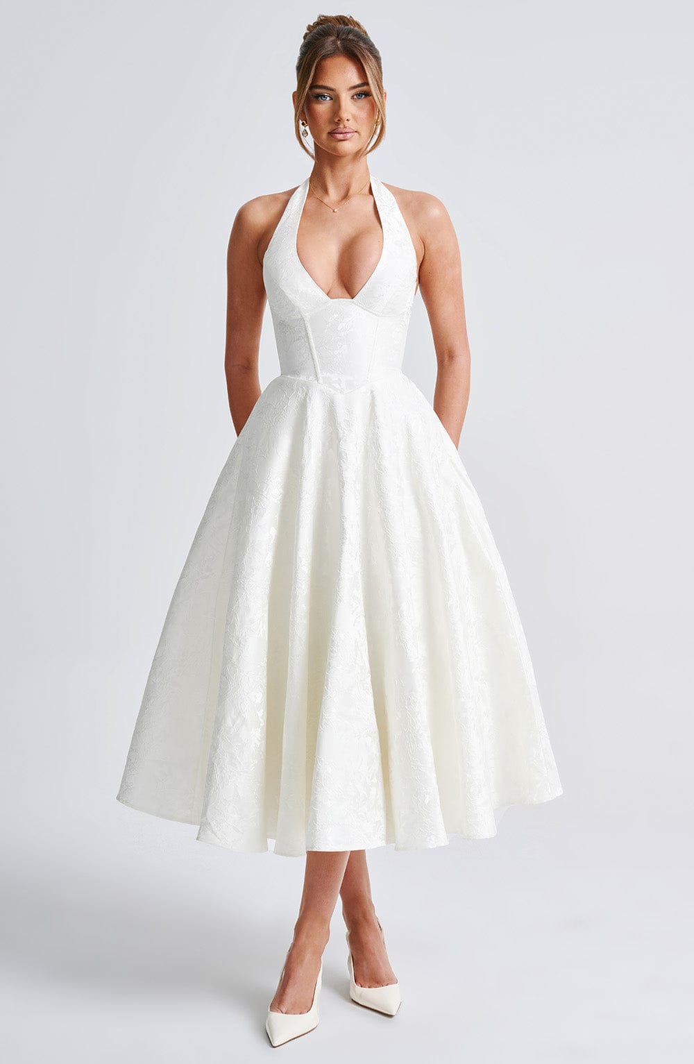 Marianna | elegantes Midikleid für Damen