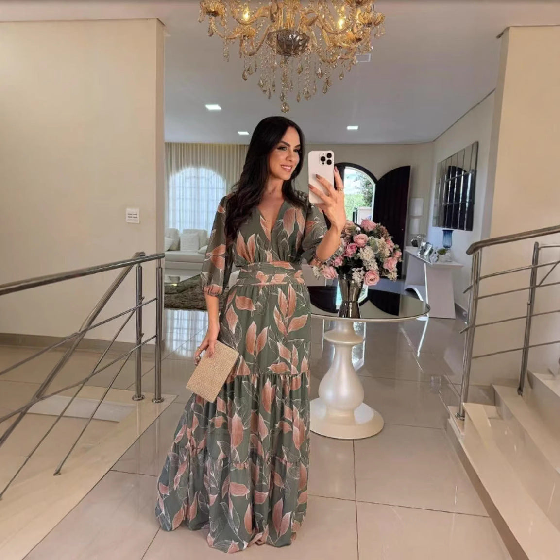 Bethany | luftiges Sommerkleid in Midi-Länge