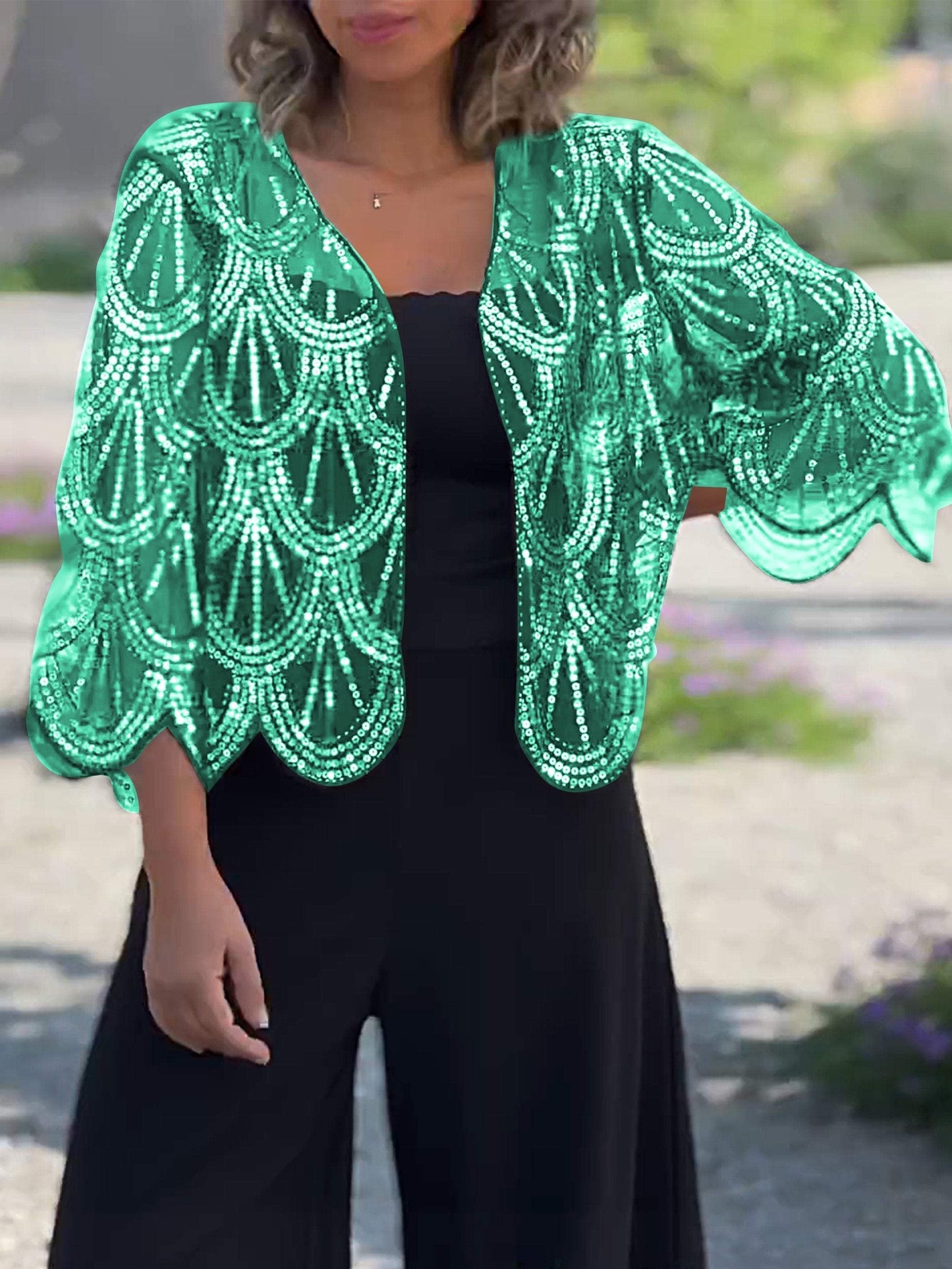 Mimosa | Sparkle-Chic Cardigan