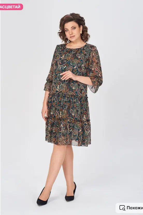 Harlee | luftiges bedrucktes Kleid für sonnige Tage