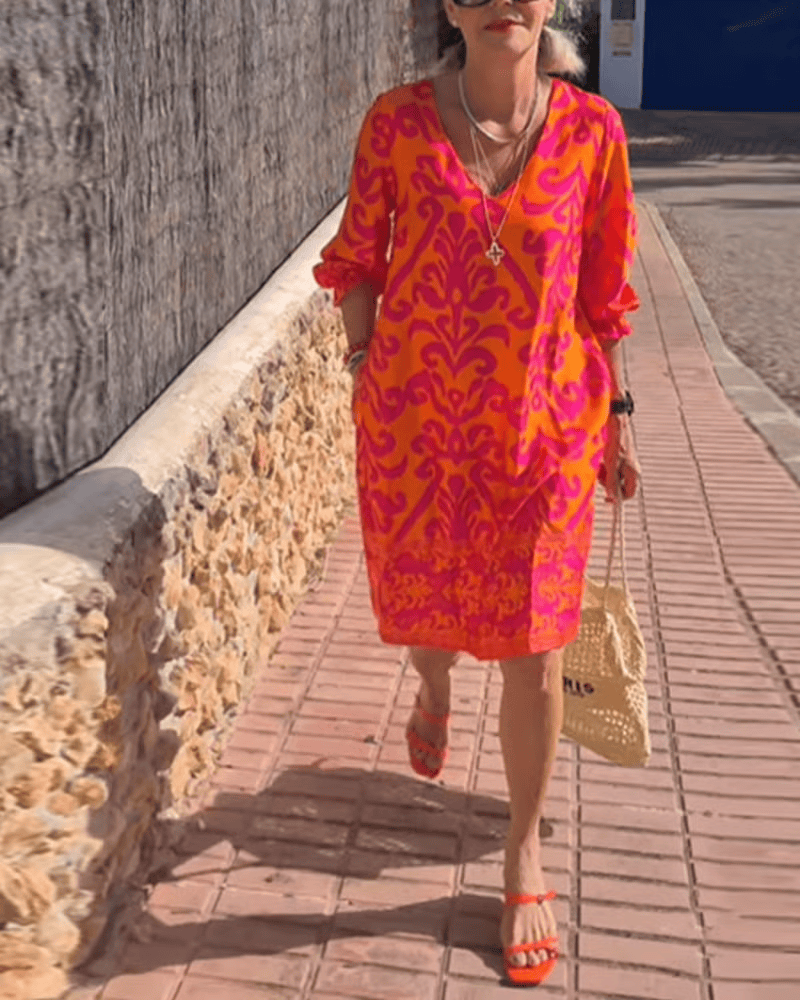 Lliva | Elegantes Boho-Kleid