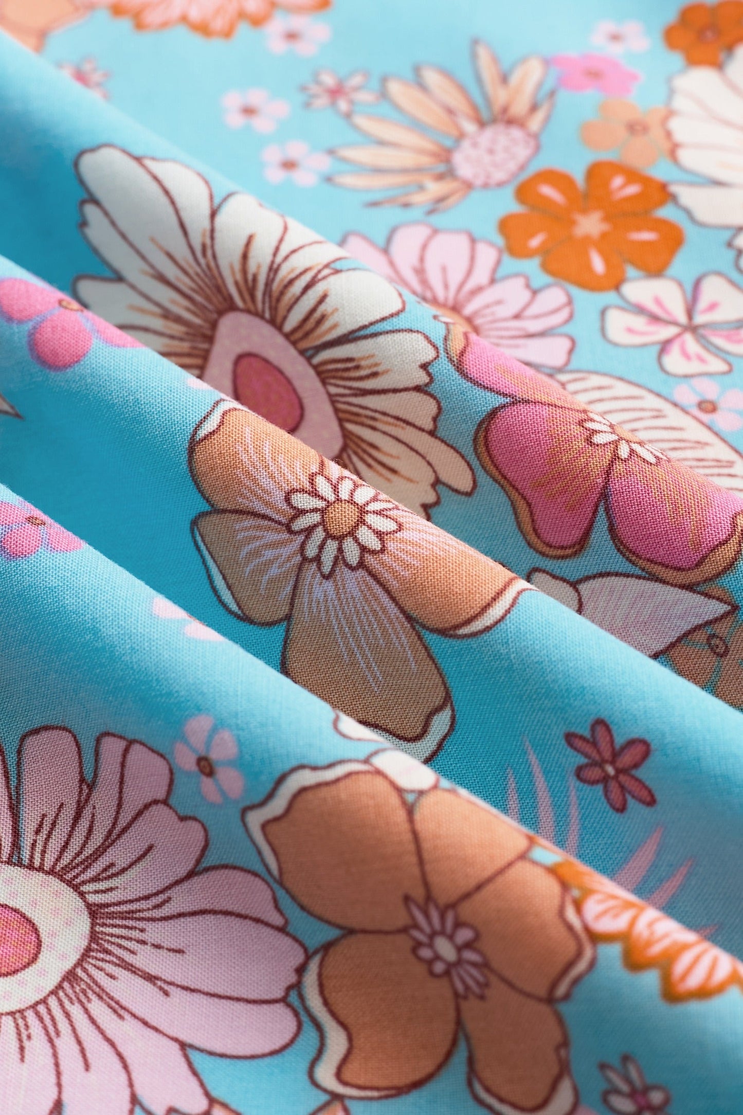 Tina | Stilvolles blumiges Maxikleid mit femininer Smokarbeit