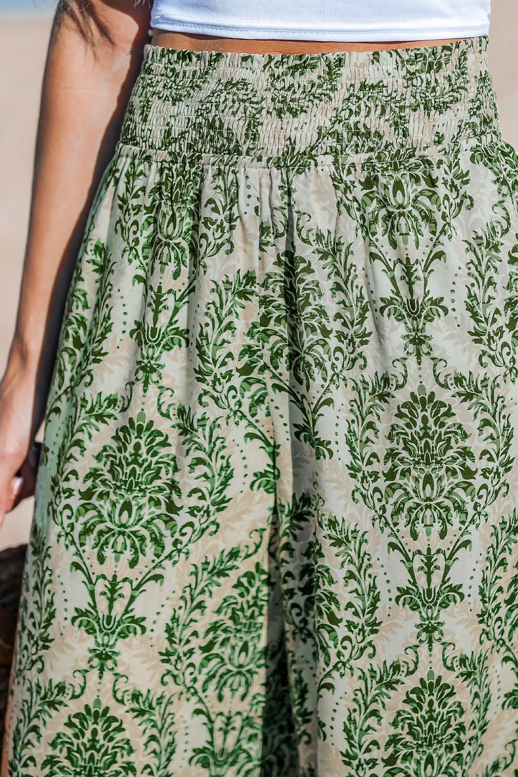 Theodora | elegante Hose mit Bund für Damen