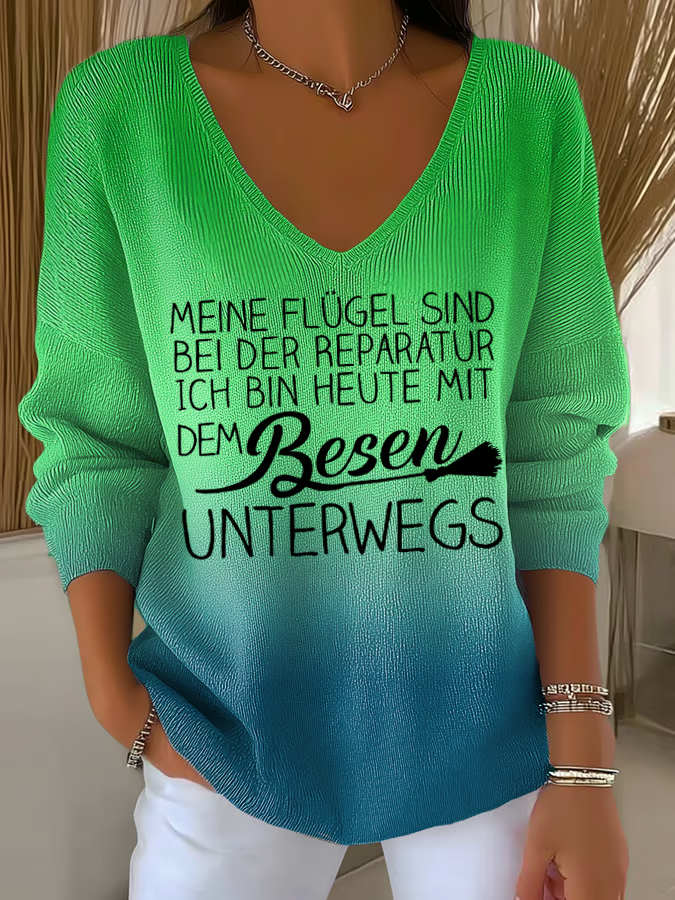 Thea | Damen-Shirt, entspannt & stilvoll mit V-Ausschnitt