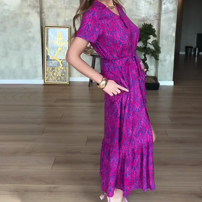 Yara | zeitloses Blumenkleid in Übergröße für jeden Anlass