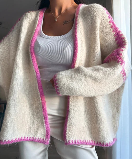 Adriana | Damen-Strickjacke, klassisch & bequem