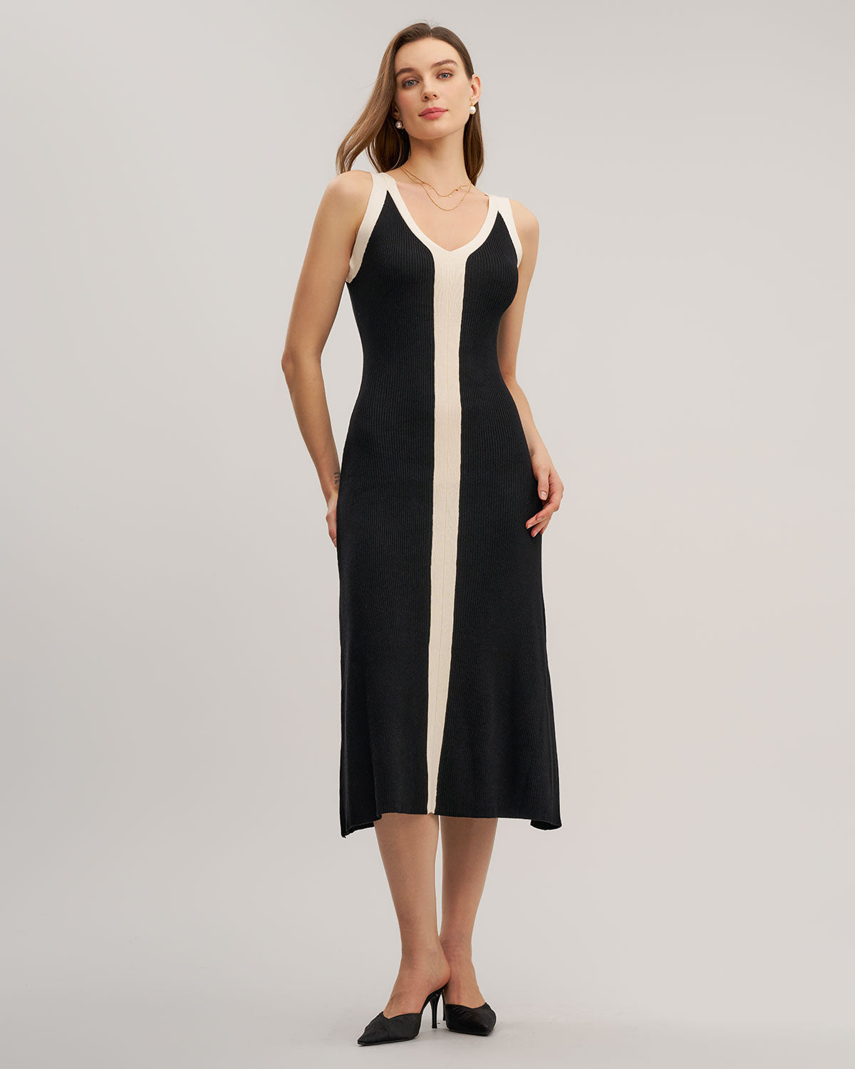 Artes | Bodycon Slip Midikleid