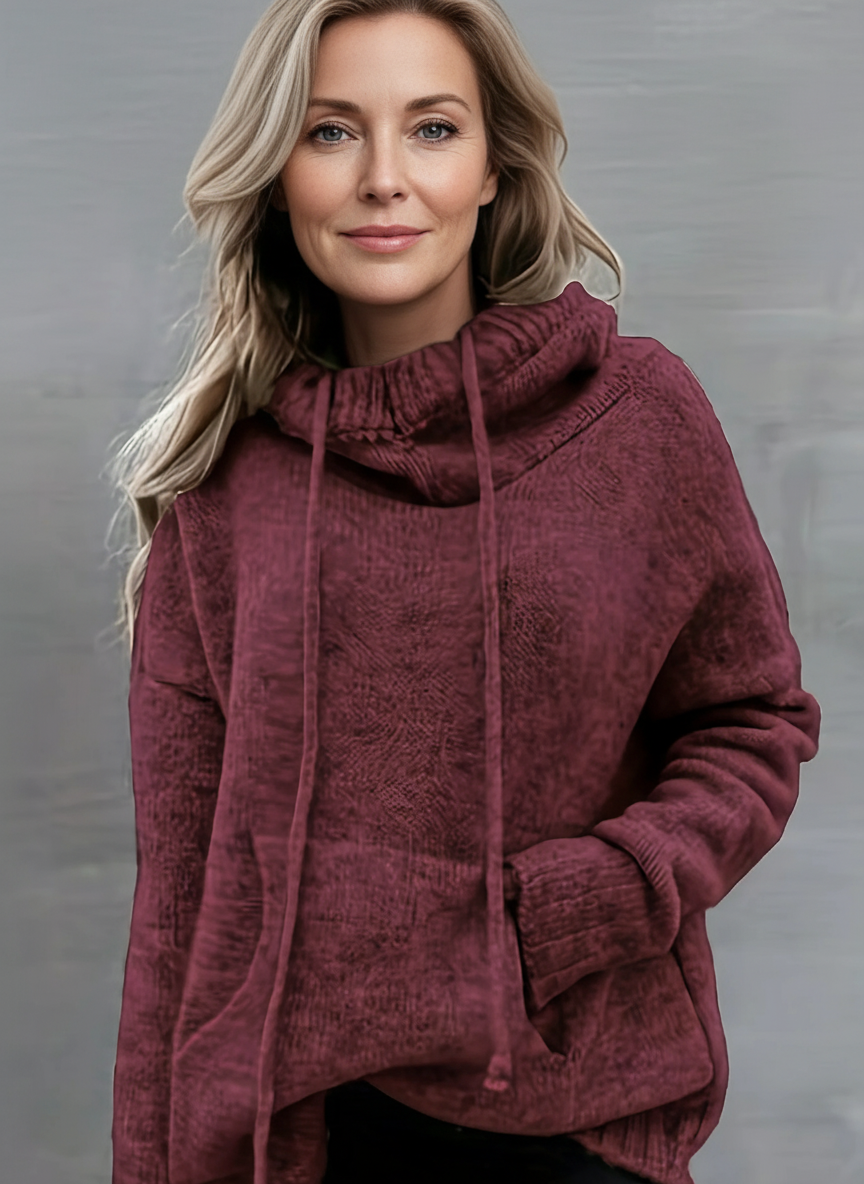 Kaliyah | Pullover für Damen, praktisch mit Tasche & modern