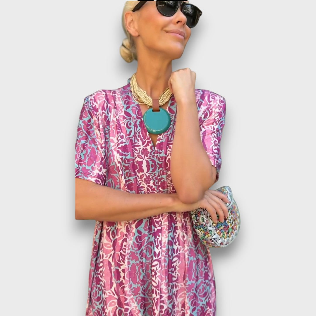 Leah | elegantes Maxikleid für Damen, zeitloses Design.