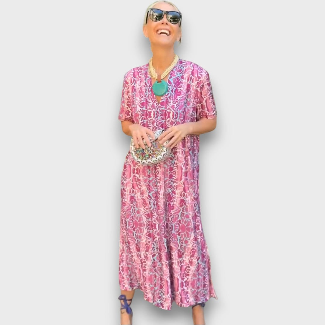 Leah | elegantes Maxikleid für Damen, zeitloses Design.