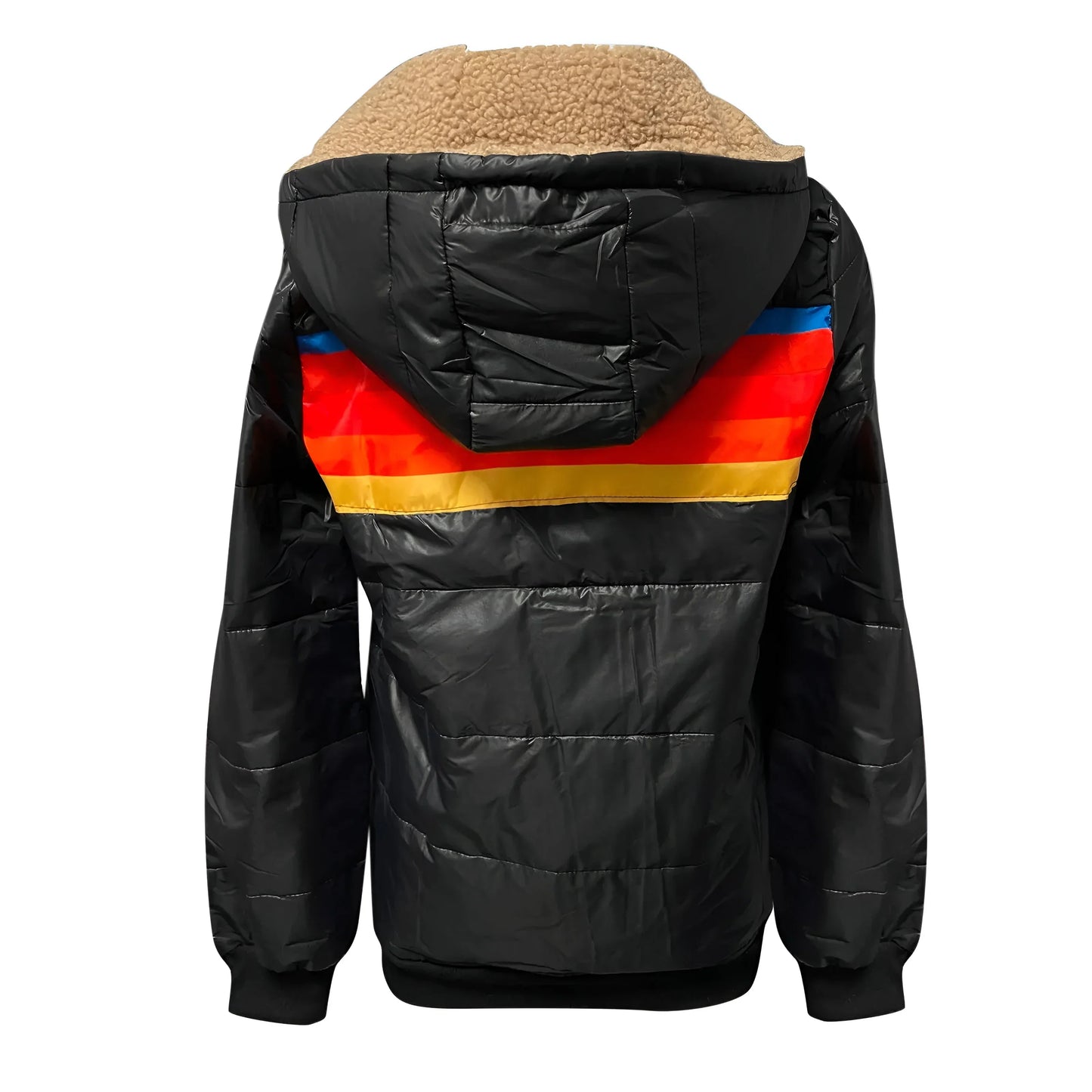 Shara | Gestreifter Sport-Hoodie