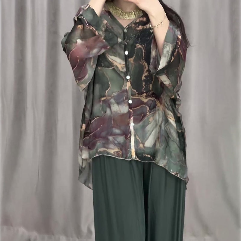 Wren | Zweiteiliger bedruckter Anzug