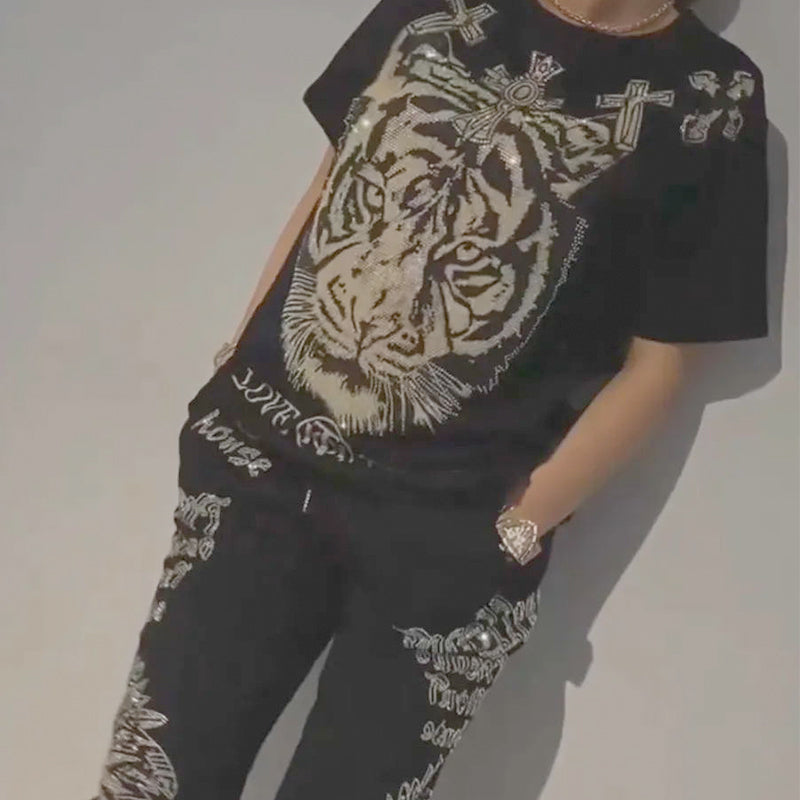 Ysabele | Stylisches 2-teiliges Set mit Muster