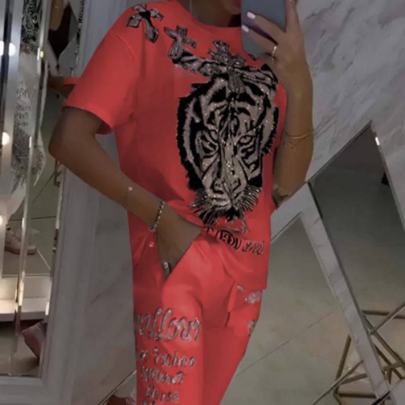 Ysabele | Stylisches 2-teiliges Set mit Muster