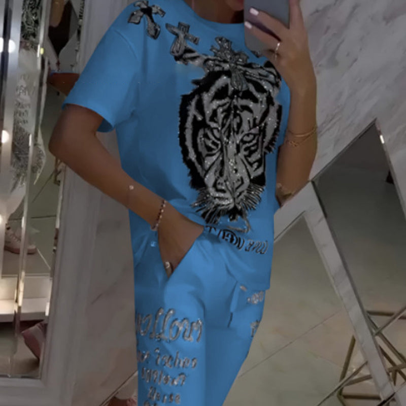 Ysabele | Stylisches 2-teiliges Set mit Muster