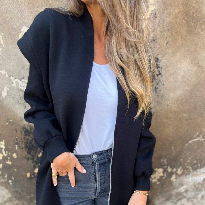 Anne™ | Damenmantel mit Kapuze und Taschen