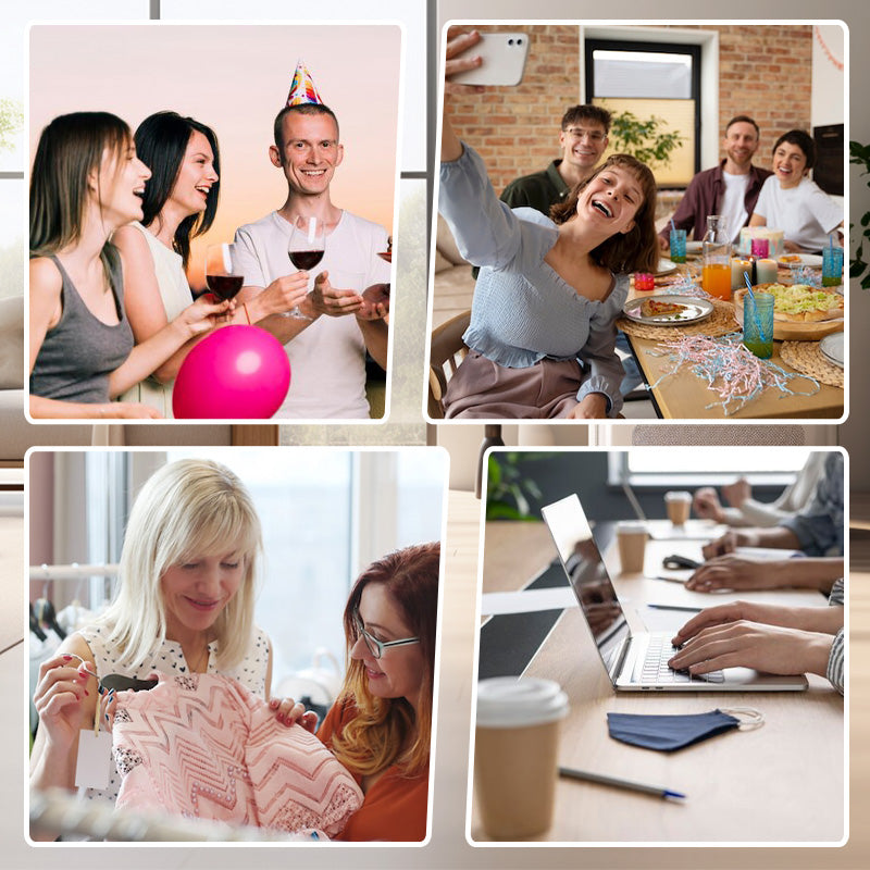 Zoila | Pailletten-Krawattenkleid