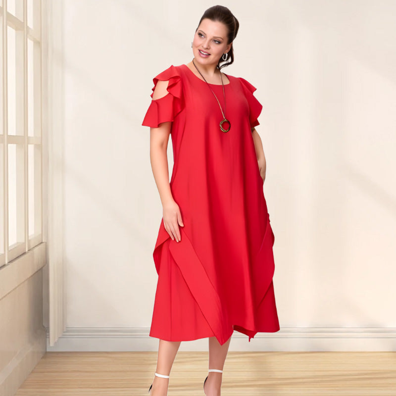 Imari | Lässiges Kurzarmkleid mit Stil