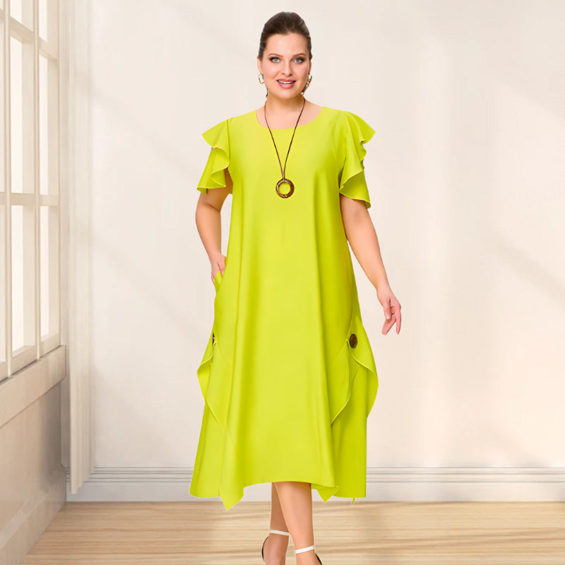 Imari | Lässiges Kurzarmkleid mit Stil