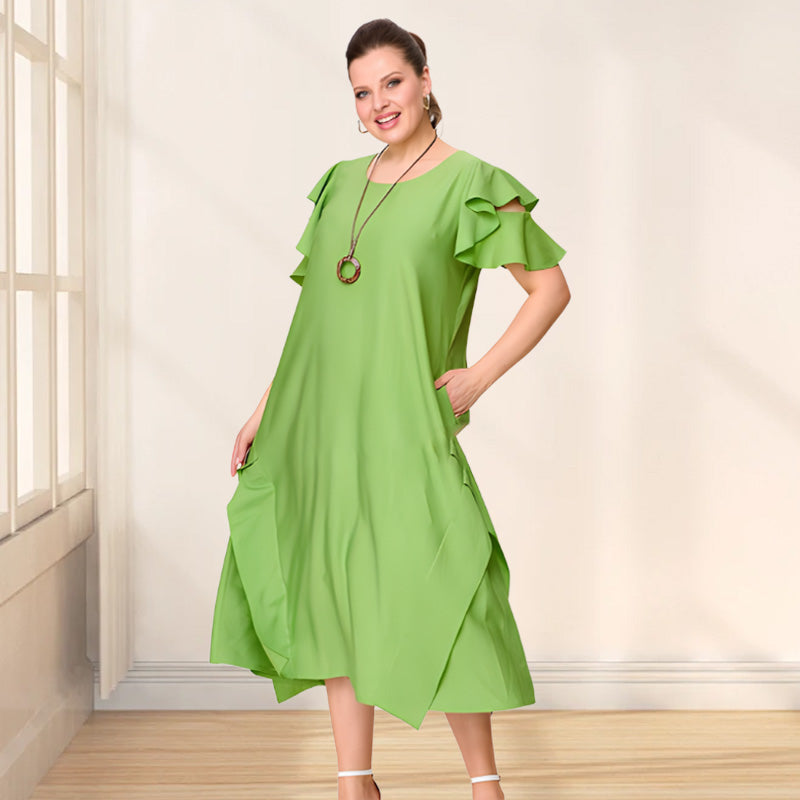 Imari | Lässiges Kurzarmkleid mit Stil