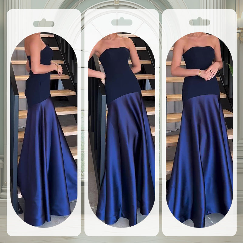 Luna | Feminines Off-Shoulder-Kleid mit fließendem Schnitt