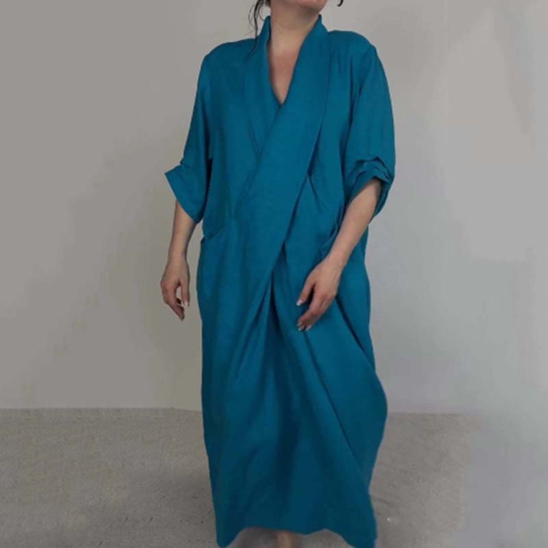 Adel | Lockeres Kreuzkleid