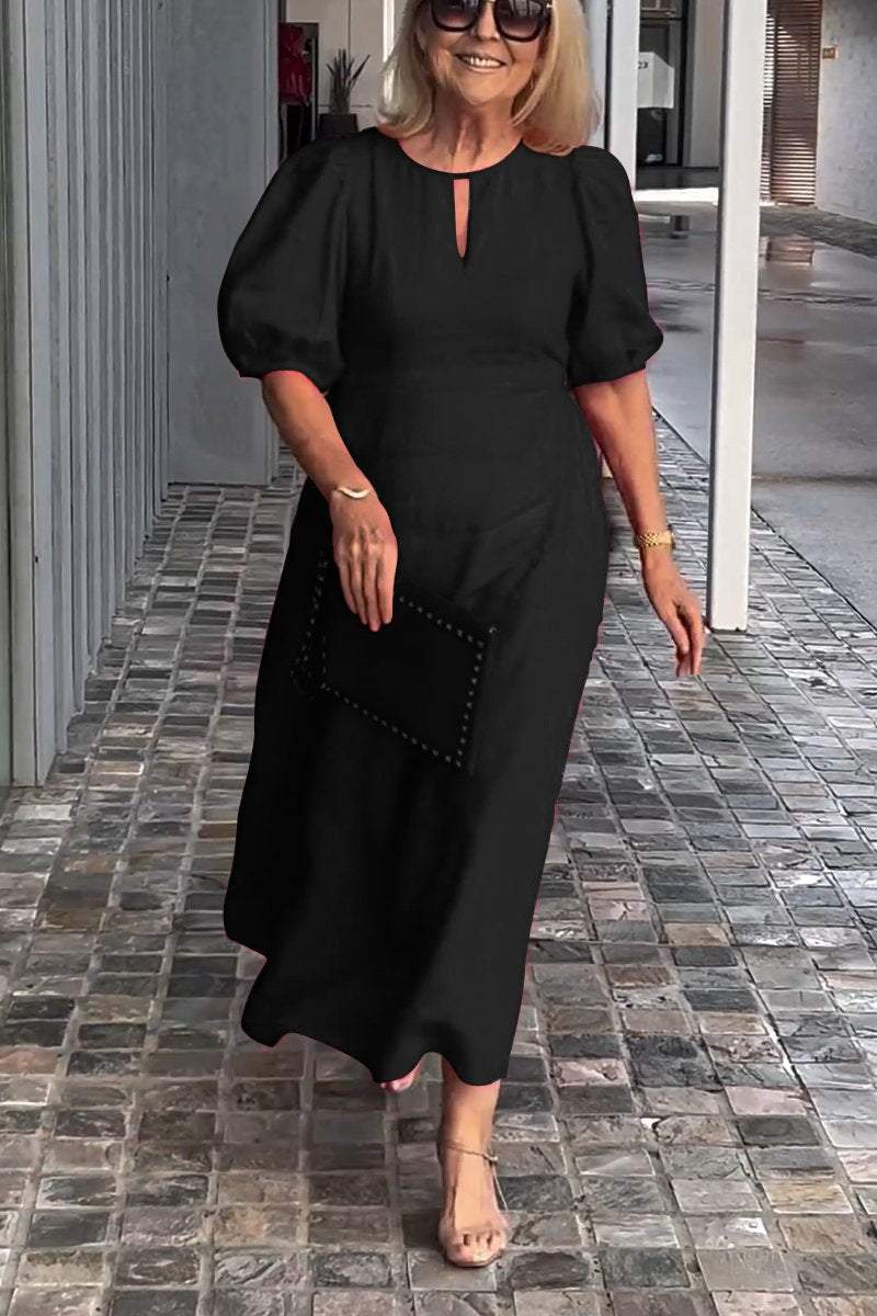 Millie | elegantes Maxikleid, schmeichelnde Passform.