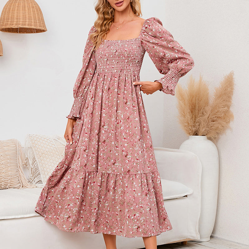 Nica | Damenkleid im eleganten floralen Muster