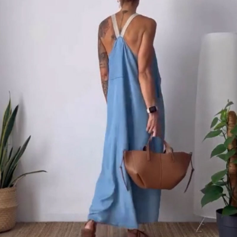 Myla | Stilvolles Trägerkleid mit lockerer Passform für Damen