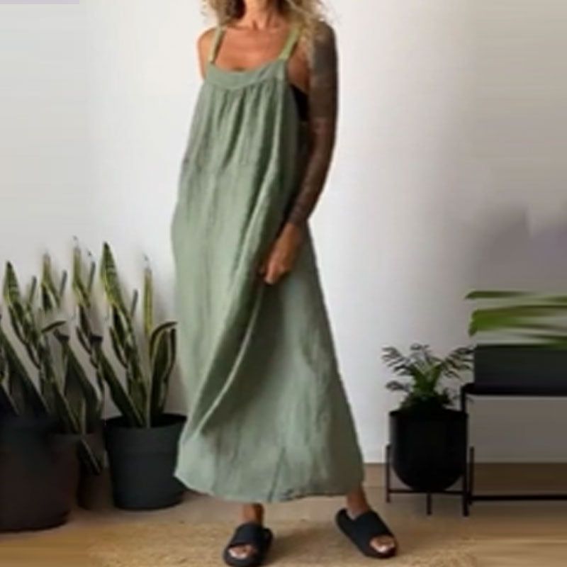 Myla | Stilvolles Trägerkleid mit lockerer Passform für Damen